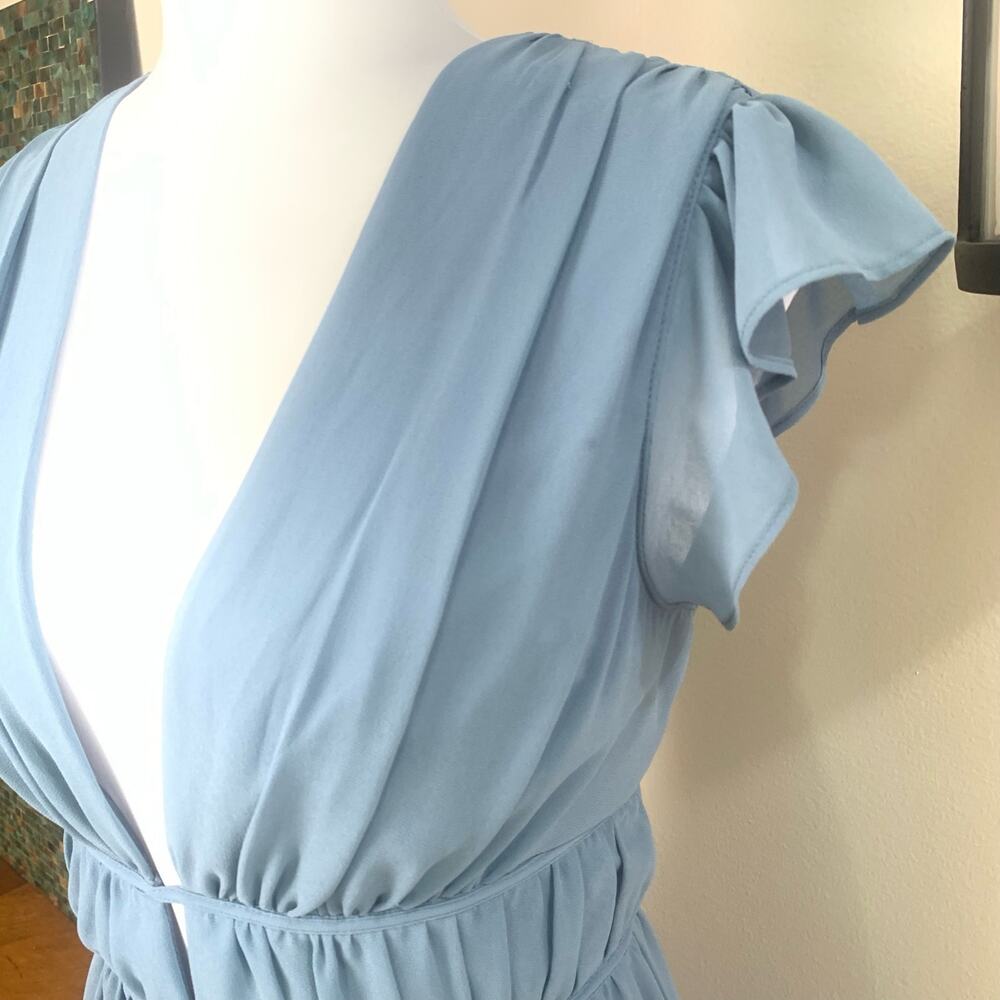 Lulu's Light Blue Maxi Dress - Picture 6 of 12